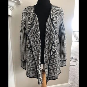 Chico’s Black & White Sweater